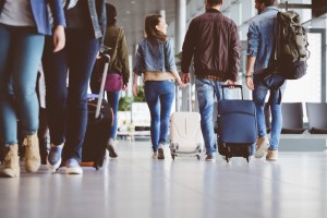 Staying healthy in the airport